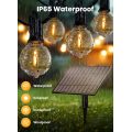 200FT G40 LED bulb solar light string