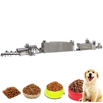 Automatic Pet Feed Pellet Production Line: Twin Screw Extruder Food Processing Machine