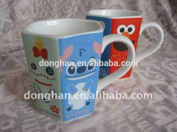 hand painting ceramic mug