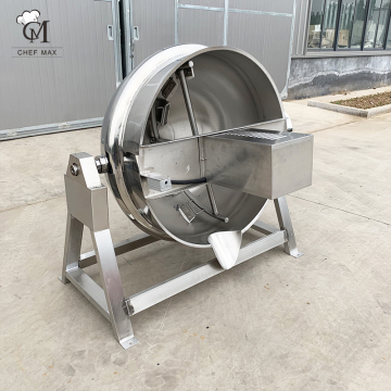 Inteligencja komercyjna: automatyczna maszyna do smażenia z ogrzewaną pary kettle z płaszczem (200l-400L)