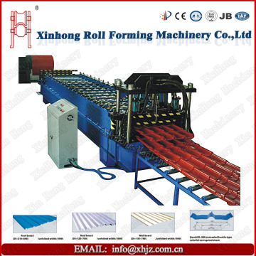 clazed tile roll forming unit made in xinhong