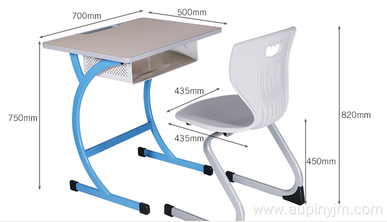 popular design school furniture student desk and chair