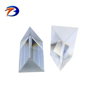 Custom Optical BK7 K9 Glass Equilateral Prisms