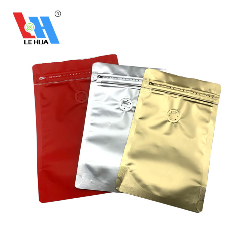 Aluminum Foil Coffee Bags with Degassing Valve