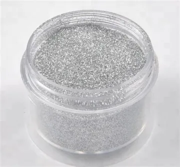 Silver Glitter Pigment Powder for Coatings and Paints