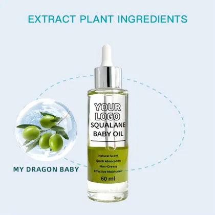 Baby Body Massage Oil - Sleepy Time, 60ml - Natural Moisturizing and Smoothing Essential Oil