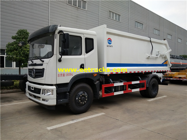 210HP 10cbm Rubbish Compactor Trucks