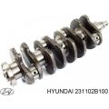 Crankshaft for HYUNDAI G4FA Engine 23110-2B100