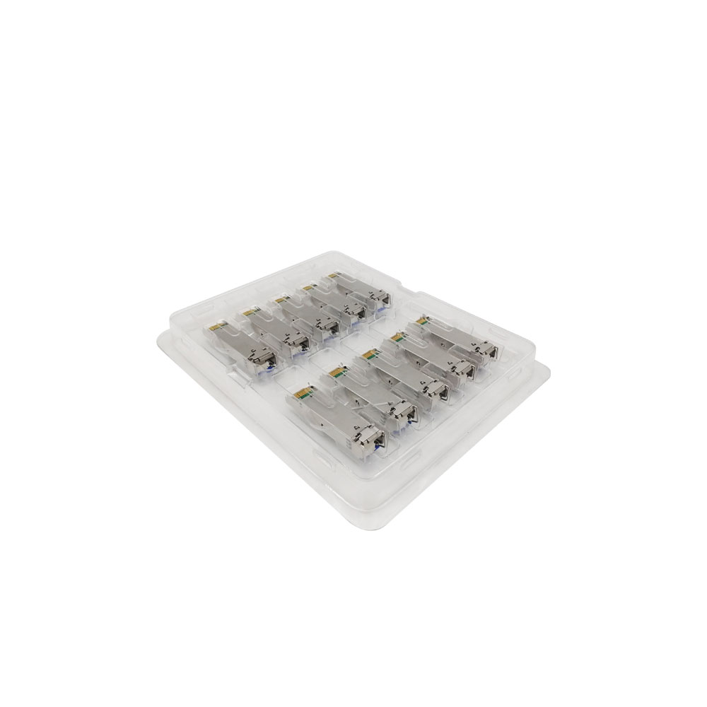 Custom durable clear PET blister insert tray