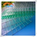 Plastic waterproof PC hollow roof sheets Fire proof multi wall roofing panels