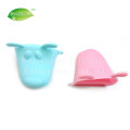 Support de pot pliable en silicone animal chien doggie design