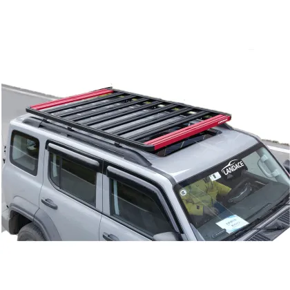 Factory Direct AkzoNobel Powder Coated Black Bearing Roof Rack Tray Platform for Jeep Wrangler