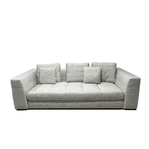 Sofa Fabrik Mewah dengan Kusyen Bawah Daya Tahan Tinggi
