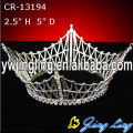 Coronas de reina de belleza del rhinestone