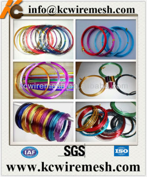 Reputable KC brand Bright craft wire / artistic wire with painted wire (certified manufacturer).