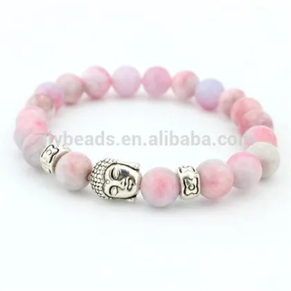 New fashion Bead bracelet with Buddha head charm