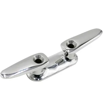 8" Yacht Cable Guide Bollard - Mirror Polished AISI316 Stainless Steel Marine Hardware