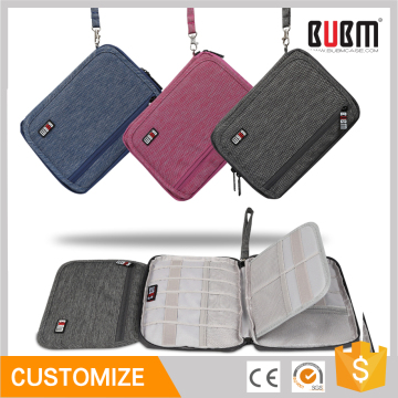 BUBM Portable Wire Storage Organizer Bag Case Digital USB Cable Earphone Ipad Travel Insert Hot