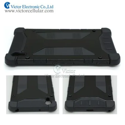 Fashionable cell phone case for Sony Xperia Z2 2 in 1phone case