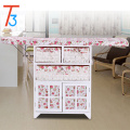 Adjustable Wooden Mounted Cabinet with folding Ironing Board