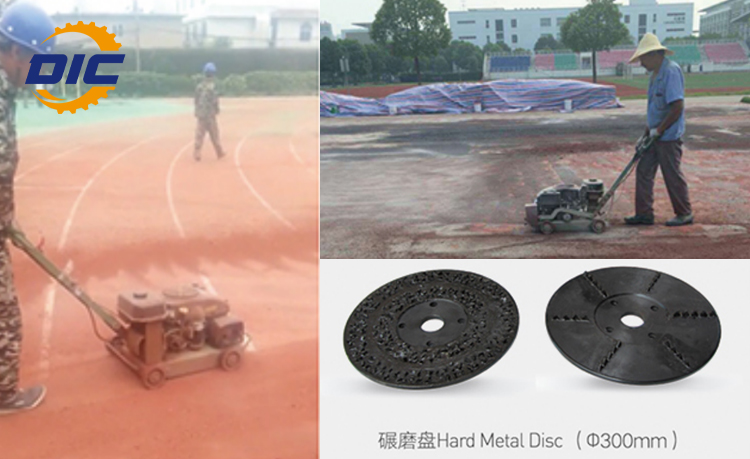 Rubber Ground Surface Polishing Machine