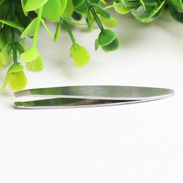 Low MOQ Stainless Steel 7 cm Eyebrow and Eyelash Extension Tweezers