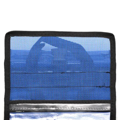 Waterproof Fishing Lure Wallet: 10-Pocket Saltwater Trolling Squid Lure Bag