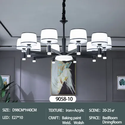 Modern Simple Nordic Pendant Lamps for Living Room and Bedroom