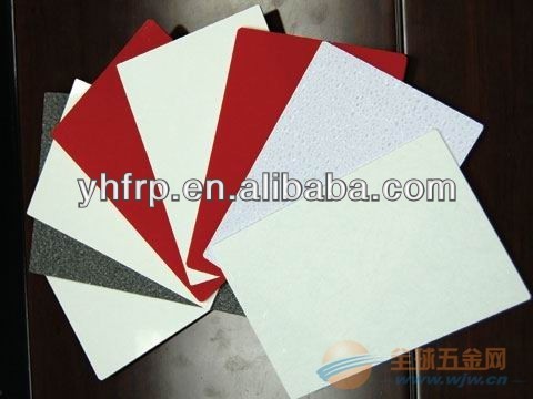 1.5mm roll frp gel-coated panels in different colors