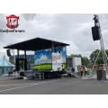 8.8x7.2x6.3m Floor Mobile Outdoor -Bühne