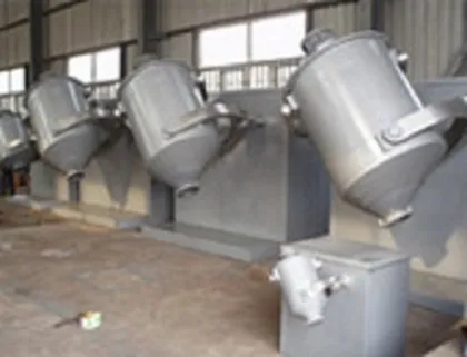 Three dimensional powder industrial mixer machinery