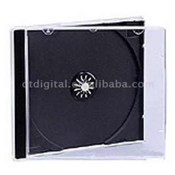 Standard 1/2-CD Jewel Case with Black Tray (10.4mm)