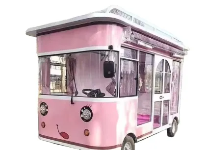 Premium DOT CE Certified Electric Mobile Dining Car: Snack, Tea, Cotton Candy