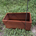 Galvanized Metal Planter Stand