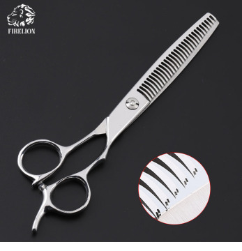 Professional Japan 440c Steel 6.5-inch Pet Grooming Thinning Scissors