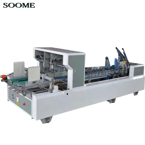 Automatic Paper Feeding Folding Gluing Machine for Paper Bags and Cartons