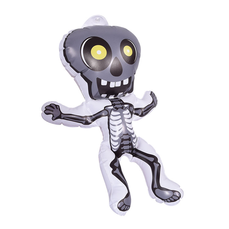 Halloween home decor Inflatable skeleton toy decorations