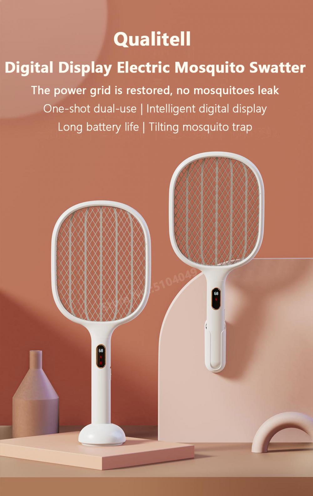 Qualitell Digital Display Mosquito Swatter