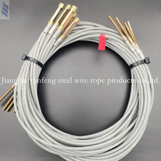 Rope for spinning machine 6x19+7x7-4-5.5mm