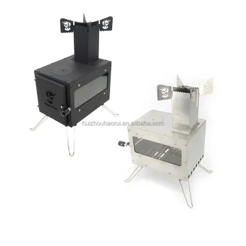 Collapsible Wood Burning Stove for Camping, Backpacking, and Hiking
