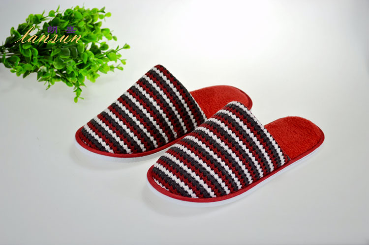 Cashmere Terry EVA Close Toe Indoor Slipper