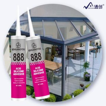 888 Black waterproof adhesive One-Component Silicone Sealant