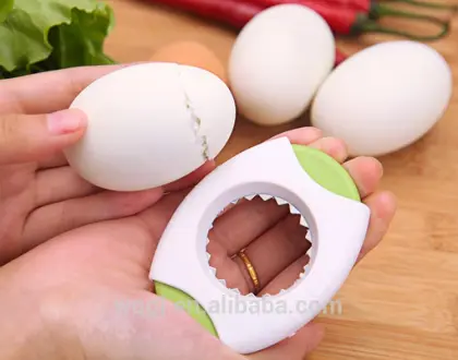 New Design eggshell Topper cutter Plastic Materials
