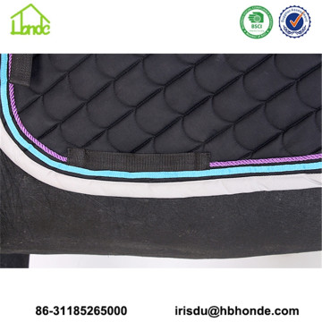 100% Cotton Colorful English Horse Saddle Pad