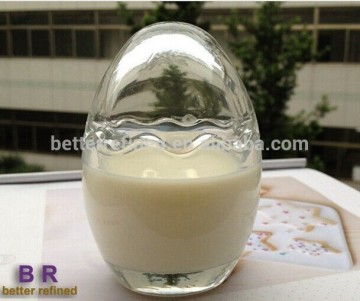 Funny egg shape glass candle holder