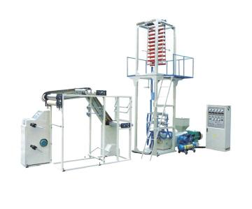 Concave-Convex Button Self- Sealed Bag Colour Striped Film Blowing Machinge Set(Zipper Bag Film Blowing Machine Set