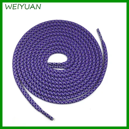 Custom branded 3m reflective shoelace