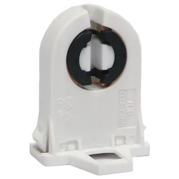 TOP G13 Single Head Tombstone Lampholder Fluorescent Lamp Socket Base for T8 LED Tube - G13-F266/C1