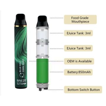 Vape desechable 2 en 1 de sabores dobles