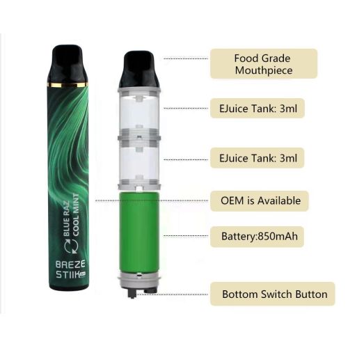 Vape dùng một lần 2 trong 1 hương vị